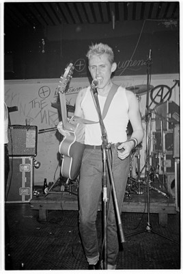 Lot 99 - THEATRE OF HATE - CONCERT PHOTOGRAPHS WITH COPYRIGHT.
