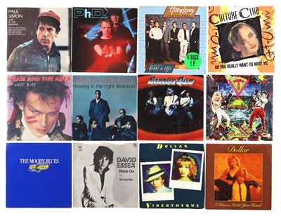 Lot 670 - 70'S - 80'S - 90'S - MIXED GENRE 7" SINGLE COLLECTION - PAUL SIMON, CULTURE CLUB, STATUS QUO