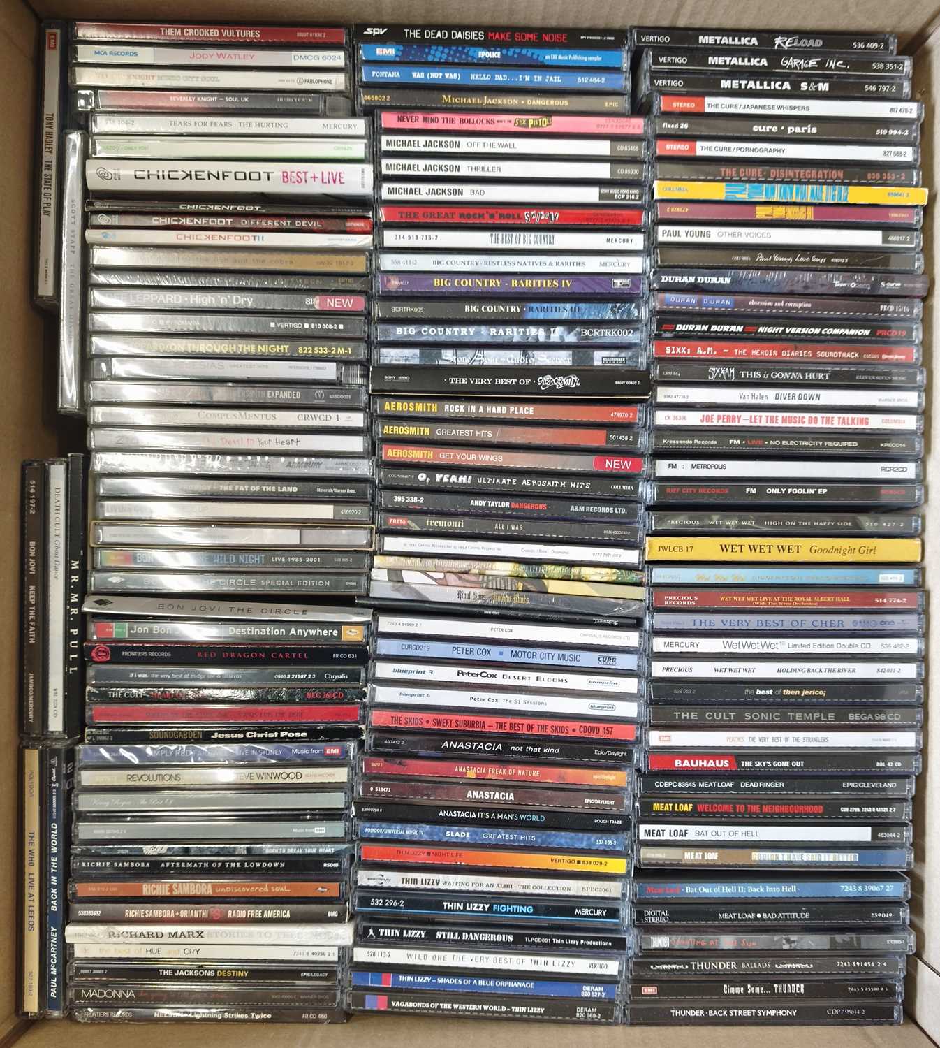 Lot 9 - MIXED ROCK AND POP CD COLLECTION