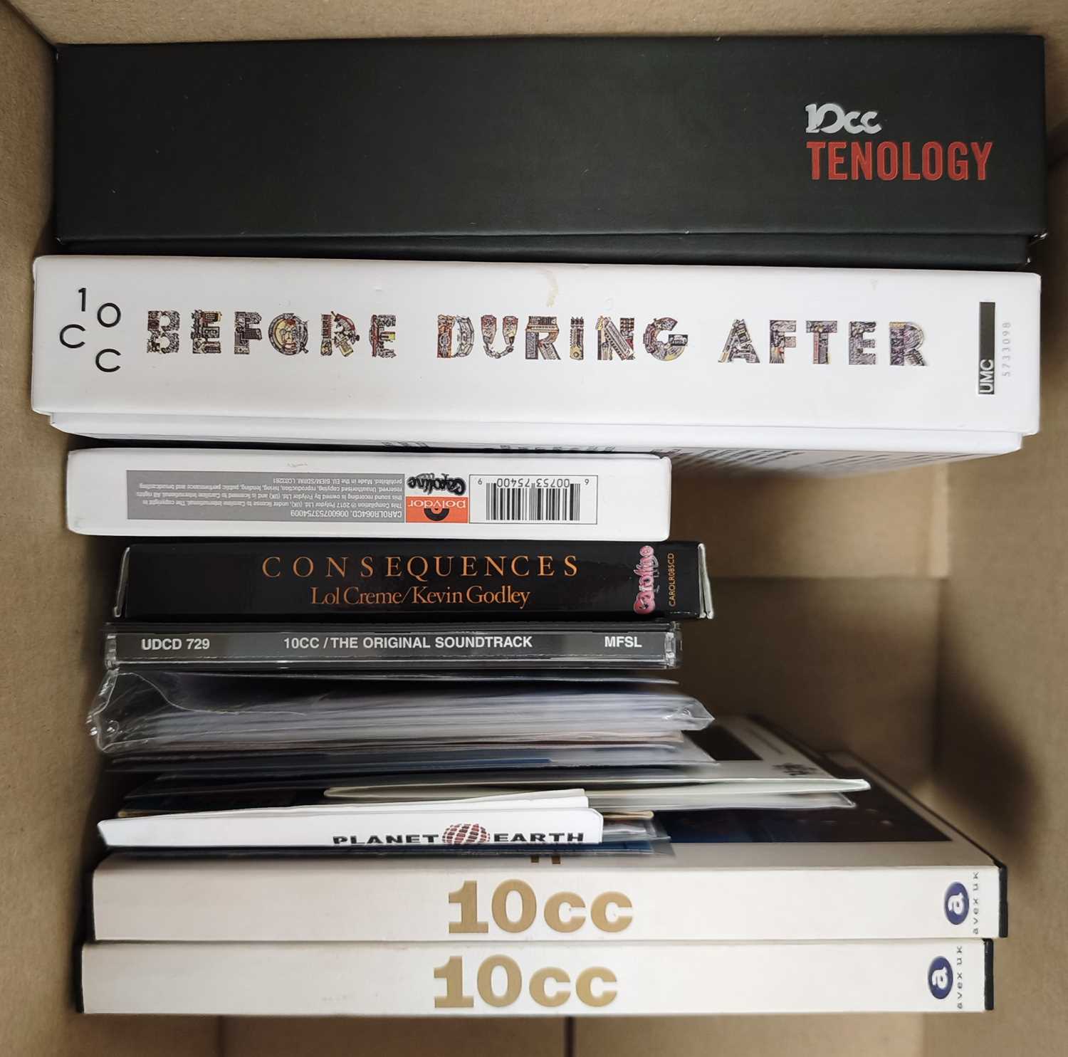 Lot 16 - 10CC AND RELATED CD BOXSETS, RARITIES AND PROMOS COLLECTION