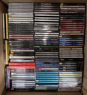Lot 17 - 10CC AND RELATED CDS, INCLUDING DVDS, VHS, MINIDISCS AND CASSETTES