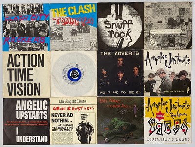 Lot 646 - PUNK 7" SINGLES COLLECTION - UK RELEASE INC CLASH, STIFF LITTLE FINGERS