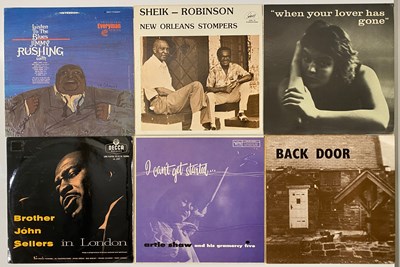 Lot 734 - LARGE SWING JAZZ BOP NEW ORLEANS LP COLLECTION - CLAIRE AUSTIN, BACK DOOR, BUSTER BAILEY