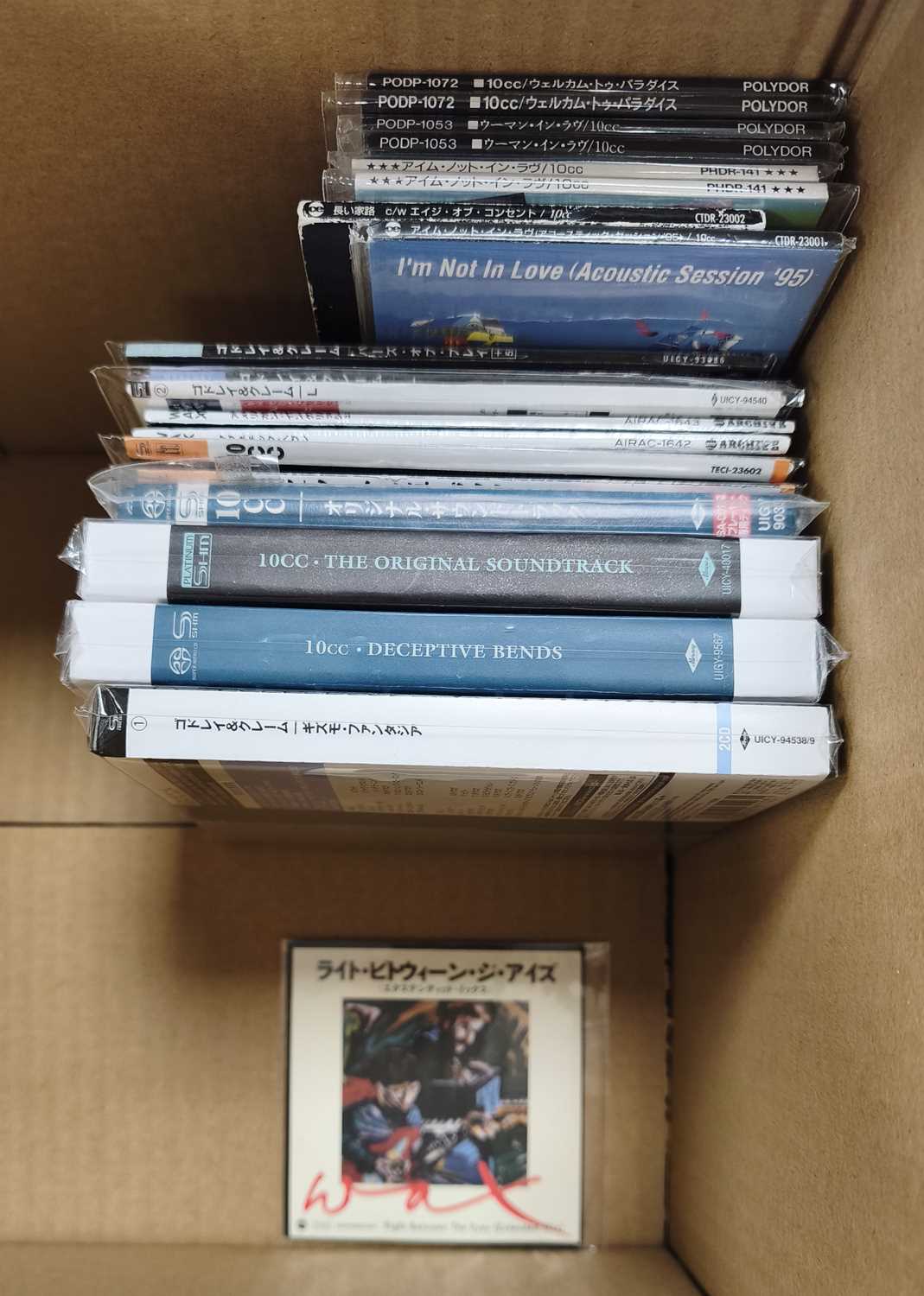Lot 19 - 10CC AND RELATED CD AND MINI CD COLLECTION