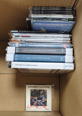 Lot 19 - 10CC AND RELATED CD AND MINI CD COLLECTION