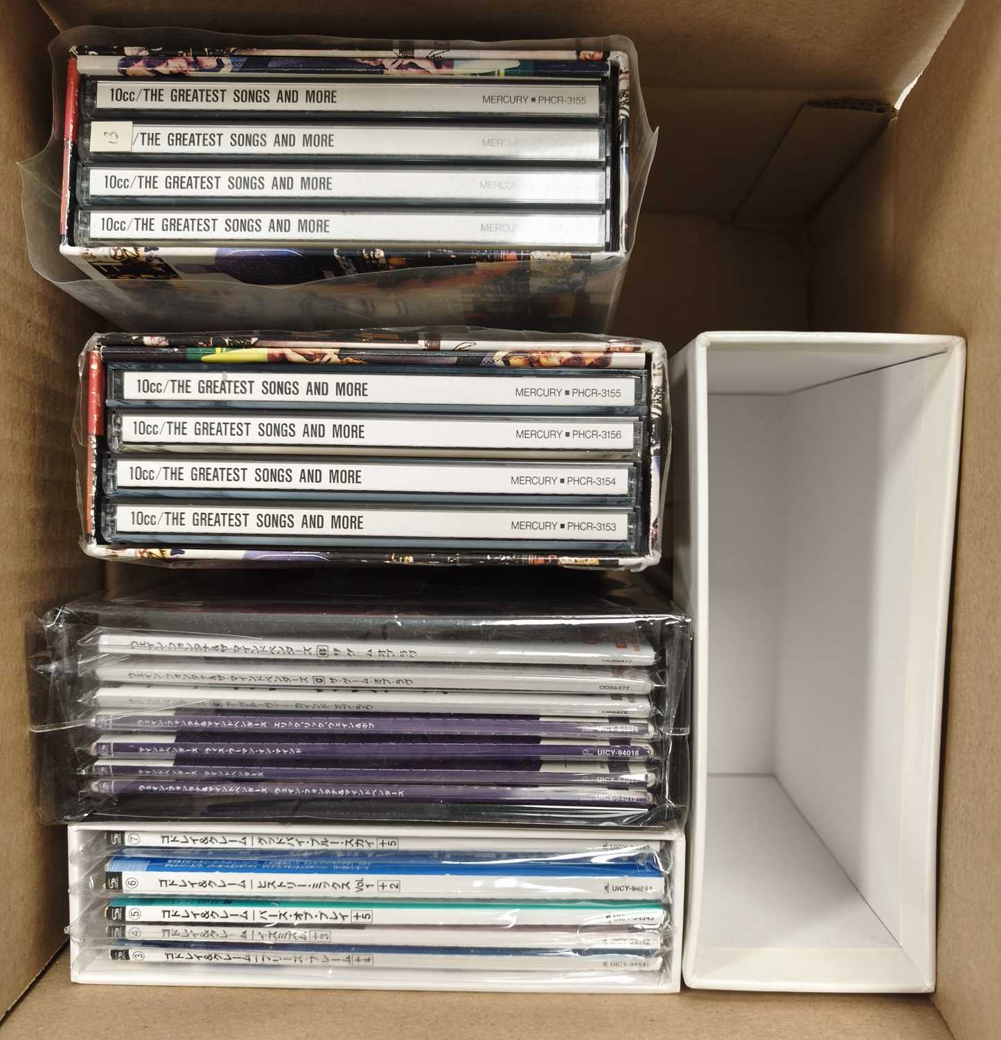 Lot 20 - 10CC, CREME & GODLEY, AND WAYNE FONTANA JAPANESE CD COLLECTION