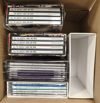 Lot 20 - 10CC, CREME & GODLEY, AND WAYNE FONTANA JAPANESE CD COLLECTION