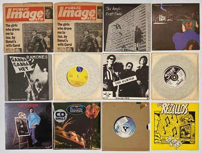 Lot 702 - PUNK - 7" SINGLE PACK - PUBLIC IMAGE LTD, RAMONES, THE DAMNED