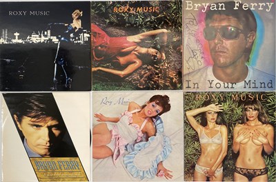 Lot 58 - ROXY MUSIC / BRYAN FERRY - LP PACK (INC SIGNED LP)