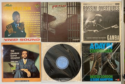 Lot 714 - BLUES - JAZZ - SOUL - CLASSICAL - DEXTER GORDON & SLIDE HAMPTON, LITTLE WILLIE JOHN, RITA REYS