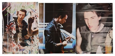 Lot 451 - SEX PISTOLS - SID VICIOUS 'SID SINGS' PROMOTIONAL POSTER COLLECTION.