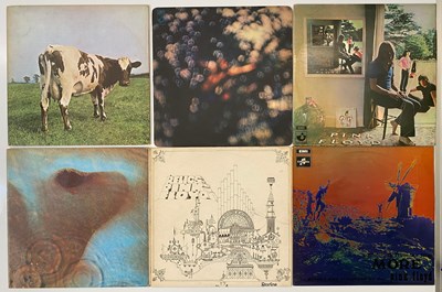 Lot 765 - UK ORIGINAL/EARLY PINK FLOYD & RELATED LPS - HARVEST 'NO EMI', EURO PRESSINGS, RARE BOOK
