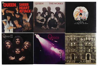 Lot 943 - BRITISH ROCK - LED ZEPPELIN / QUEEN / ROLLING STONES - LP COLLECTION