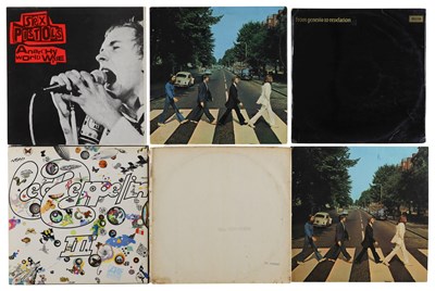 Lot 945 - ROCK / PROG - SLEEVE / SLEEVELESS RECORDS / WHITE LABELS / INSERTS COLLECTION
