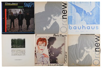 Lot 882 - NEW WAVE, COOL POP, PUNK, GOTH LP'S, 12" COLLECTION BAUHAUS, NEW ORDER