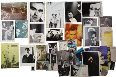 Lot 106 - THE SMITHS - MEMORABILIA INC PHOTOGRAPHS / PROGRAMMES ETC.