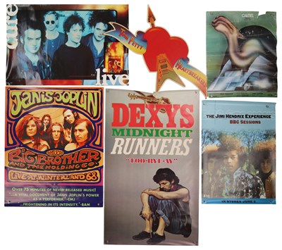 Lot 130 - POSTERS AND TOM PETTY SHOP DISPLAY.