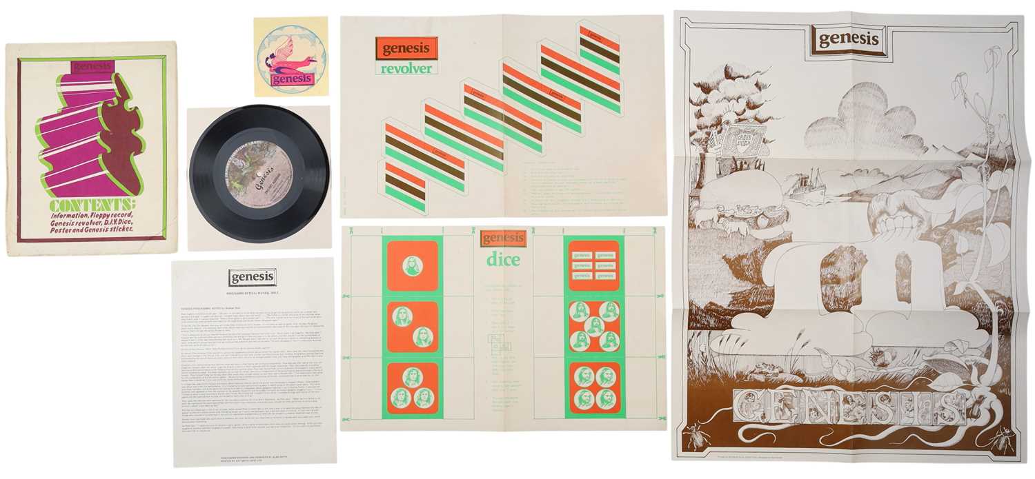 Lot 42 - GENESIS - 1973 COMPENDIUM PROGRAMME PACK.