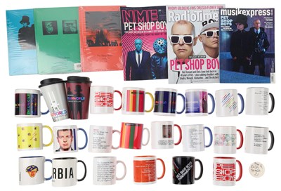 Lot 46 - PET SHOP BOYS - MEMORABILIA COLLECTION.