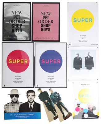Lot 47 - PET SHOP BOYS - POSTERS AND SHOP DISPLAYS.
