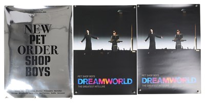 Lot 47 - PET SHOP BOYS - POSTERS AND SHOP DISPLAYS.