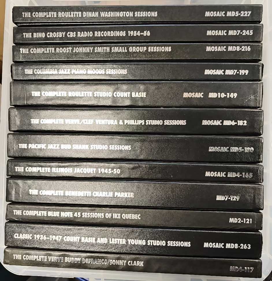 Lot 29 - MOSAIC LP-SIZE CD BOXSET COLLECTION