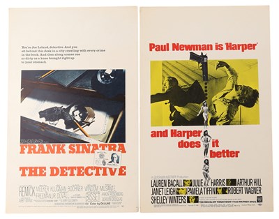 Lot 89 - ORIGINAL WINDOW CARDS INC PAUL NEWMAN IN 'HARPER' (1966).