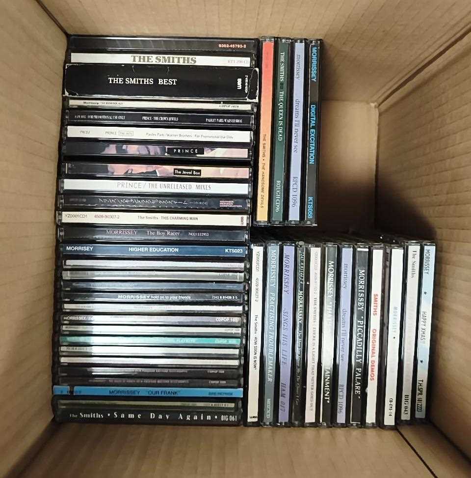 Lot 32 - THE SMITHS, MORRISSEY AND PRINCE CD COLLECTION