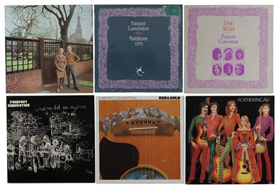 Lot 1000 - FOLK - ACID FOLK - LP COLLECTION - FAIRPORT CONVENTION, FOTHERINGAY