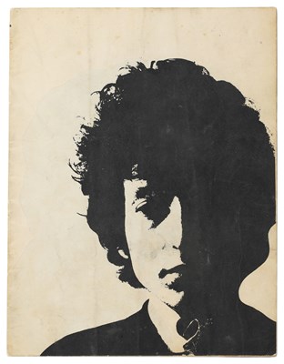 Lot 121 - BOB DYLAN - 1966 TOUR PROGRAMME.