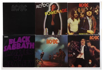 Lot 1069 - HARD ROCK / METAL - LP PACK