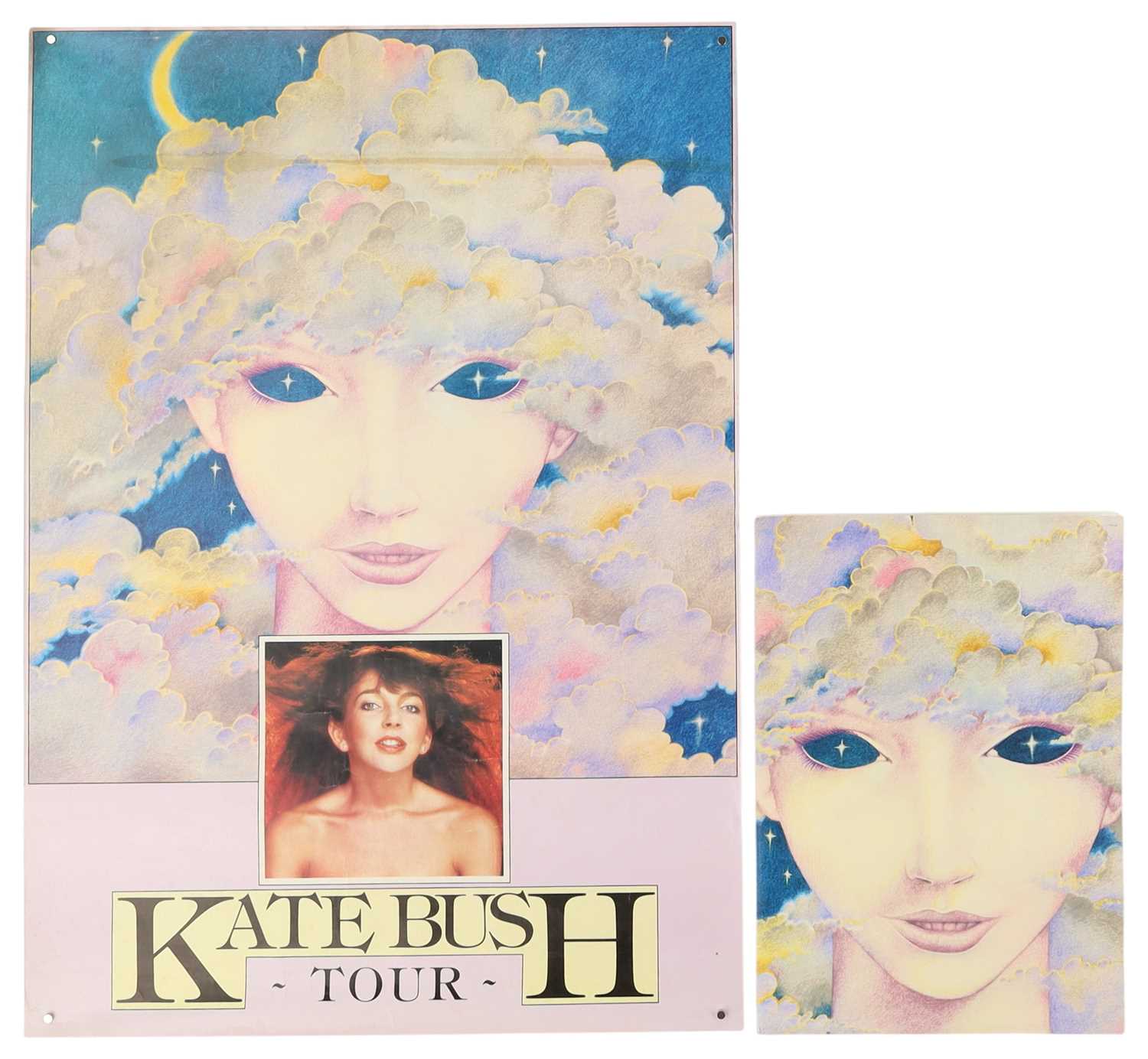 Lot 50 - KATE BUSH - POSTER AND PROGRAMME.