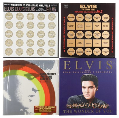Lot 1004 - ELVIS PRESLEY - BOX SETS AND LP'S