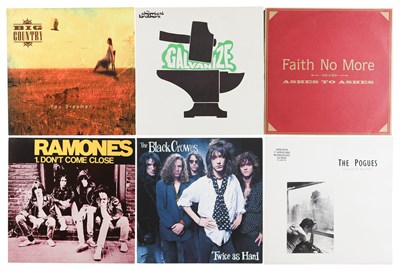 Lot 1006 - ROCK - METAL - INDIE - PUNK - 10" AND 12" SINGLE COLLECTION - THE ROLLING STONES, LOU REED, RAMONES