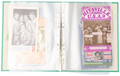 Lot 54 - SOUL MUSIC/TAMLA MOTOWN - 1960S 'HITSVILLE USA' MAGAZINES - MANY SIGNED INC MARTHA REEVES.