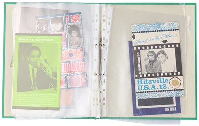 Lot 54 - SOUL MUSIC/TAMLA MOTOWN - 1960S 'HITSVILLE USA' MAGAZINES - MANY SIGNED INC MARTHA REEVES.
