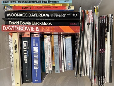 Lot 140 - DAVID BOWIE - BOOKS, DVDS AND MAGAZINE COLLECTION.