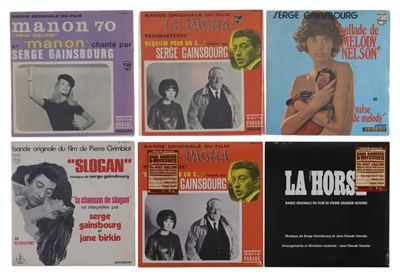 Lot 783 - SERGE GAINSBOURG 7" EPS & RARITIES