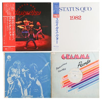 Lot 794 - STATUS QUO LP RARITIES PACK - TAIWAN 'BLUE FOR YOU', JAPANESE 'TOKYO QUO' + MORE