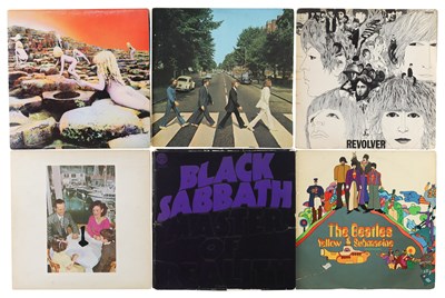 Lot 1104 - THE BEATLES / LED ZEPPELIN / BLACK SABBATH / DEEP PURPLE - ORIGINALS/EARLY - LP PACK
