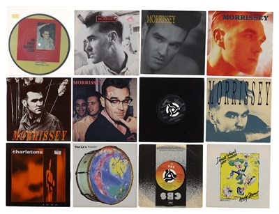 Lot 1020 - MIXED GENRE - POP - ROCK - 7" SINGLE COLLECTION - MORRISSEY, THE CHARLATANS, THE LA'S
