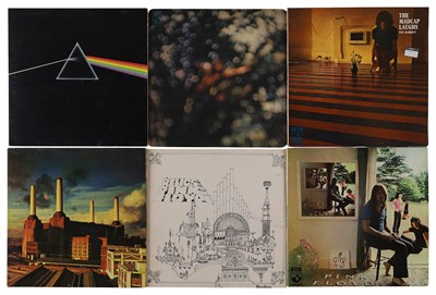 Lot 1136 - PROG AND FOLK COLLECTION INCLUDING SYD BARRETT AND PINK FLOYD ORIGINALS AND EMI / HARVEST REISSUES