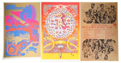 Lot 145 - BRITISH PSYCHEDELIA - POSTER CLASSICS - SIGNED REPRINTS/LATER PRINTINGS.