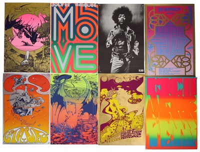 Lot 148 - BRITISH PSYCHEDELIA - HAPSHASH AND THE COLOURED COAT - COLLECTION OF LATER PRINTING EXAMPLES OF CLASSIC DESIGNS.