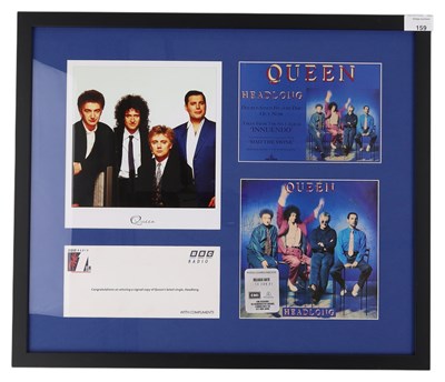 Lot 159 - QUEEN - FULLY SIGNED COPY OF 'HEADLONG'.
