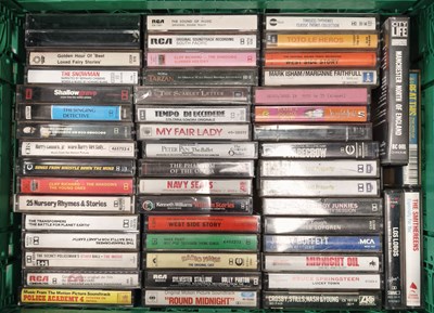 Lot 41 - MIXED ROCK POP AND SOUNDTRACK CASSETTE COLLECTION