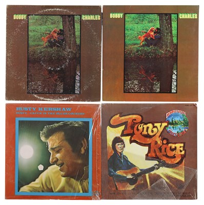 Lot 1153 - BOBBY CHARLES, RUSTY KERSHAW AND TONY RICE COUNTRY LP PACK