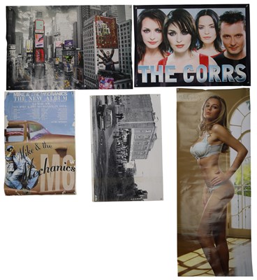 Lot 56 - MEMORABILIA COLLECTION INC BOOKS, POSTERS, FRAMED DISCS.