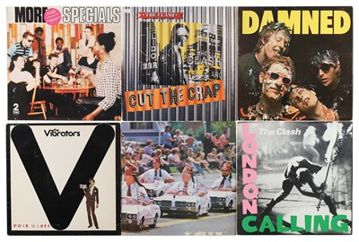 Lot 1174 - CLASSIC 70'S & 80'S PUNK- NEW WAVE - THE DAMNED, THE CLASH, THE STRANGLERS