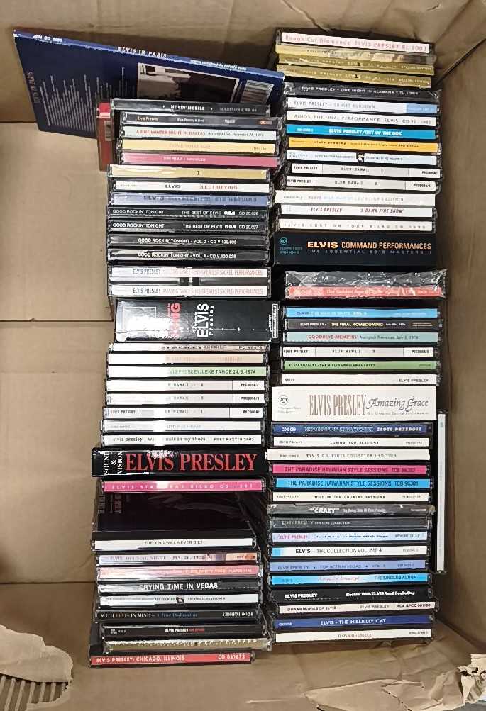 Lot 44 - ELVIS PRESLEY CD COLLECTION